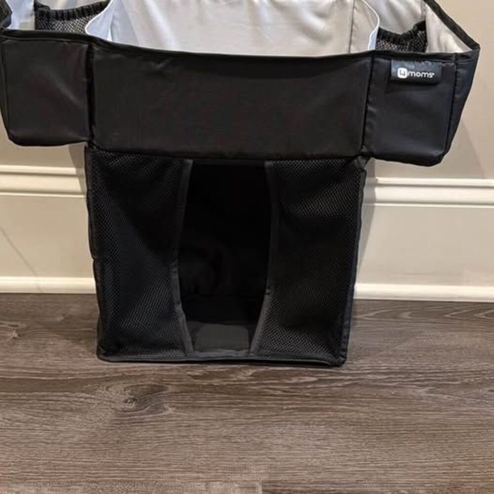 4moms Breeze Playard Diaper Storage Caddy – Black | Excellent Condition